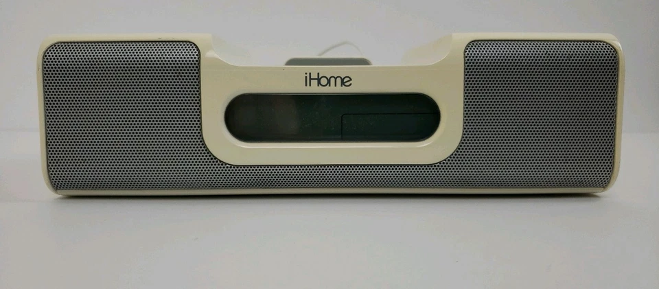 Radio alarma ihome HIH66WA iPod reposo/cena Mp3 usado probado  Foto 2 de 4