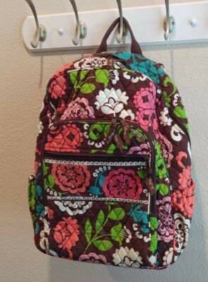 Vera Bradley backpack retired design durable washable 100% cotton