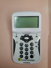 TURNING TECHNOLOGIES RESPONSE CARD LCD NXT RCXR-02 CLICKER
