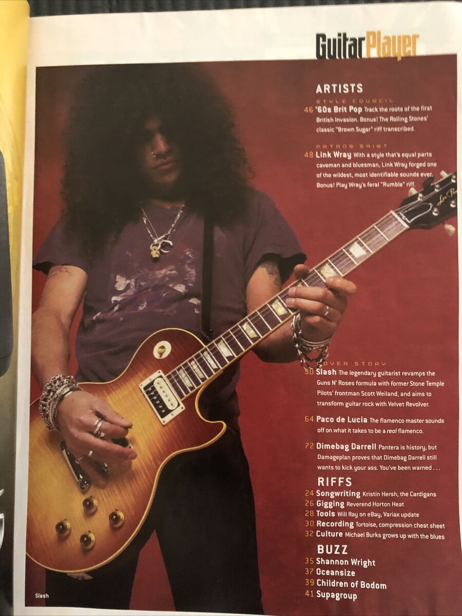 SLASH: Guitarist of ; Guns N Roses and Velvet Revolver; Los