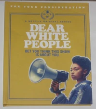 DEAR WHITE PEOPLE SEASON 1 2 DVDs NETFLIX FYC FOR YOUR CONSIDERATION BOOK STYLE