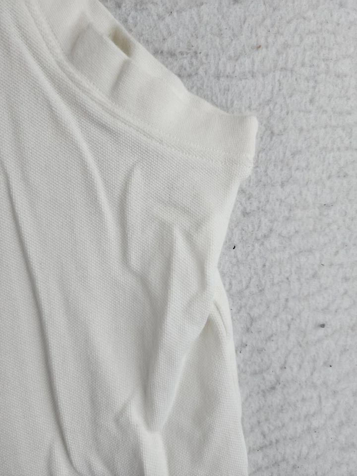 Polo de golf Team PGA Petro Logo blanco sin mangas XL para mujer Foto 2 de 4