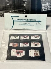 Vintage 1982 Dollhouse Miniature 8 Brach’s Candy Boxes Mini New In Package