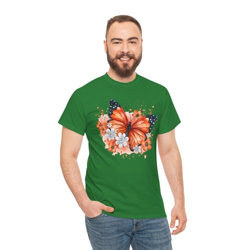 Butterfly Graphic Tee Women’s Aesthetic Oversized T-Shirt Trendy Retro Cute - Picture 49 of 85