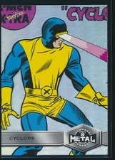 2020 2021 Upper Deck Marvel Metal Universe X-Men High Series SP #119 Cyclops