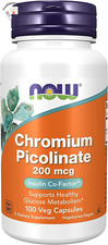 Picolinato De Cromo 200Mcg Apoya Niveles Saludables De Azucar En La Sangre 100T