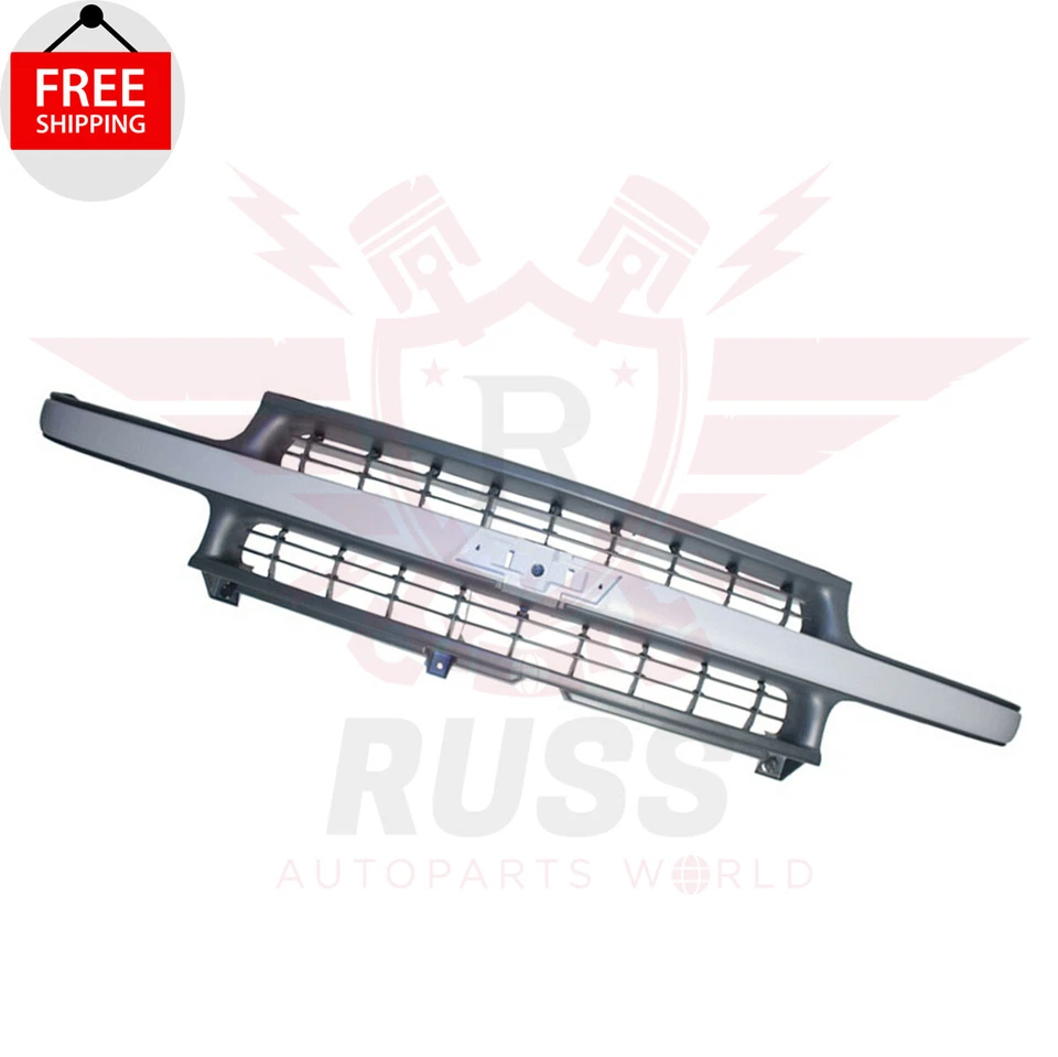 New Front Grille Assembly For 1999-2002 Chevrolet Silverado 1500 2000-2006 Tahoe Foto 4 de 4