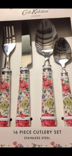 Juego de cubiertos Cath Kidston muy bonito🌷🪻