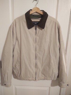 Winter Coats Dockers Stain Defender Jacket Vintage Dockers ~Men's