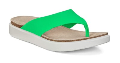 New ECCO Women's Corksphere Thong Flip-Flop Sandal Variety Color Sizes 
