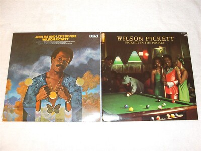 (2) SEALED LP's - Wilson Pickett ''Pickett In The Pocket'',''Join Me Let's Be Free''