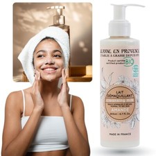 Jeanne en Provence Laid Demaquillant - Lait démaquillant, amande BIO 200ml