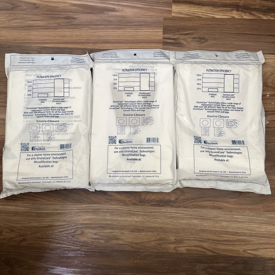 EnviroCare Micro Filtration 15 Vacuum Bags Fits Electrolux Sanitaire Style ST - Image 3 of 4