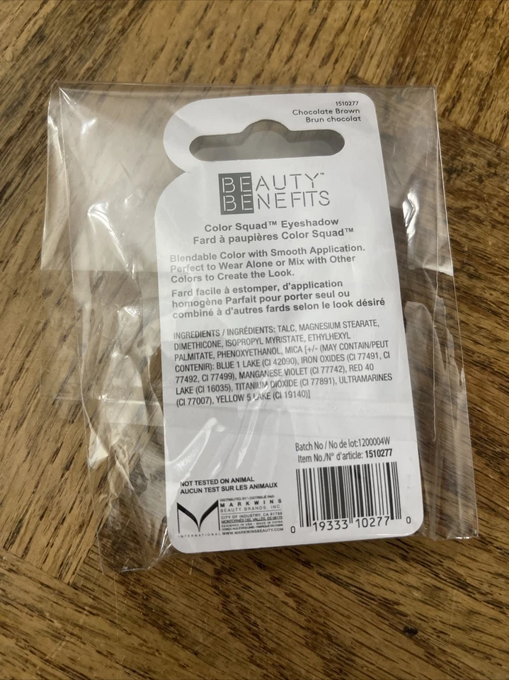 Beauty Benefits Color Squad 眼影巧克力棕色罕见数量有限 — 第 4/4 张图片