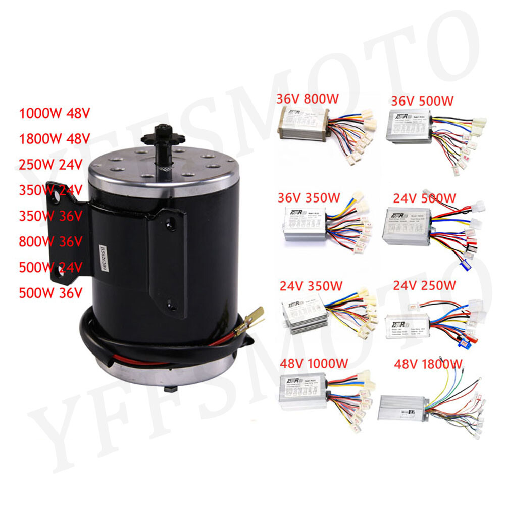 24V-48V 250W-1000W Electric Motor Controller for Razor Pit Dirt