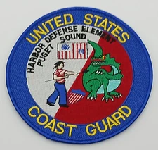 USCG Puget Sound Harbor Defense Element Patch