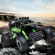 RC Cars Big Monster Truck 4WD Rock Crawler Kid Toy Electric 37CM Drift HighSpeed