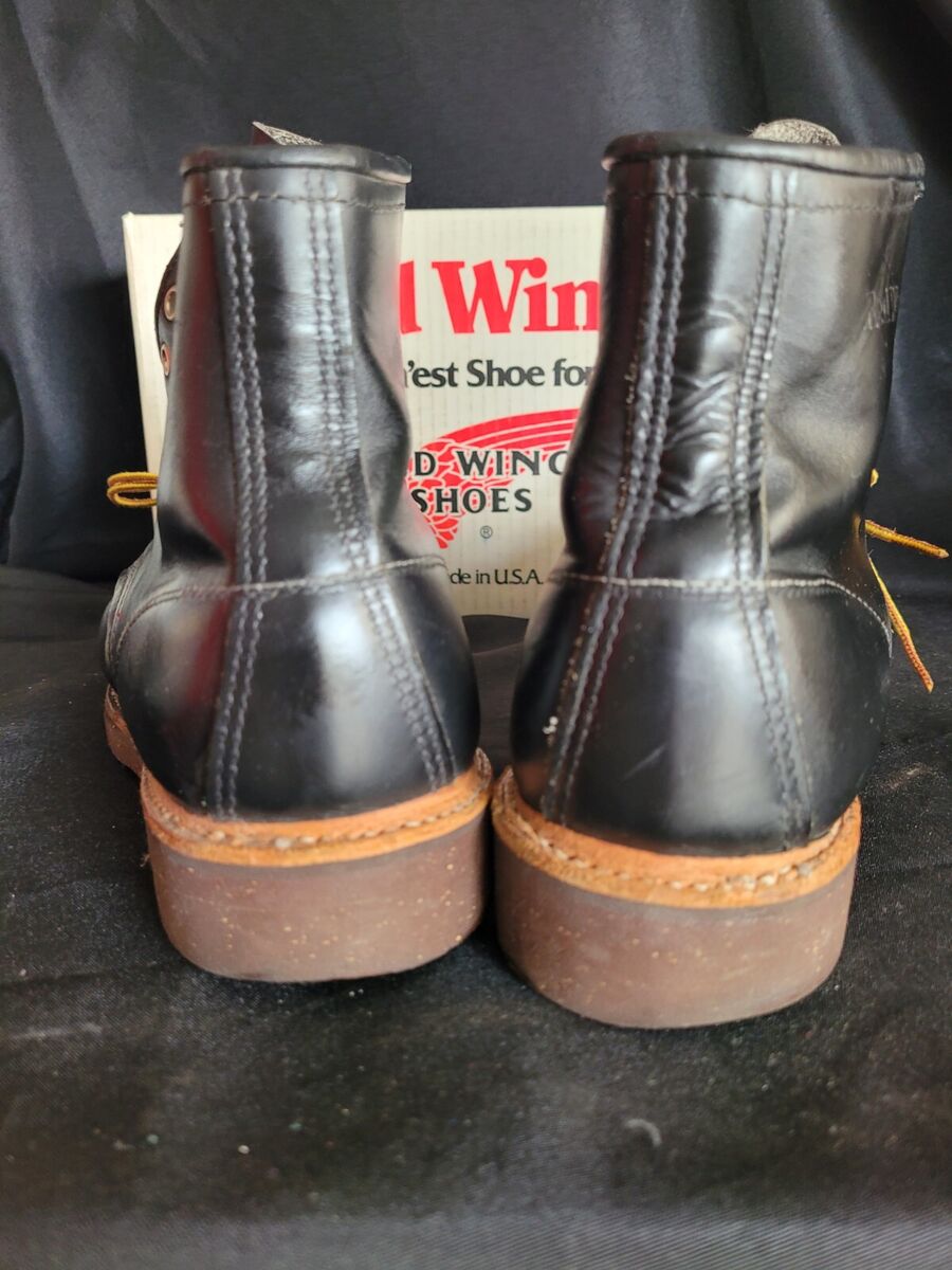 Pre-Owned Red Wing 8136 - Black Chrome - US Men's 11E Pre-Owned Red Wing 8136 - Black Chrome - US Men's 11E