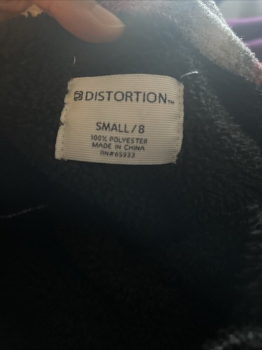 Distortion Coat Kids Youth Kids Small/8 Flannel Sherpa Chore Outdoor Red - Picture 2 of 6