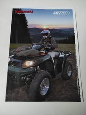 Kawasaki KVF Gamme 2009 Prospectus Catalogue Brochure ATV