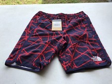 NWT The North Face Boys Flashdry Unlined Swim Trunks Board Shorts Navy 14-16 Lrg