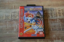 Sega Genesis Sonic Spinball complete in case