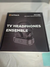 Swiitech KH136K Low Latency Wireless Headphones TV Headphone Ensemble