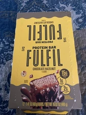 FULFIL Protein Snack Bars, Chocolate Hazelnut, 15G Protein, 12 Ct, 10/25