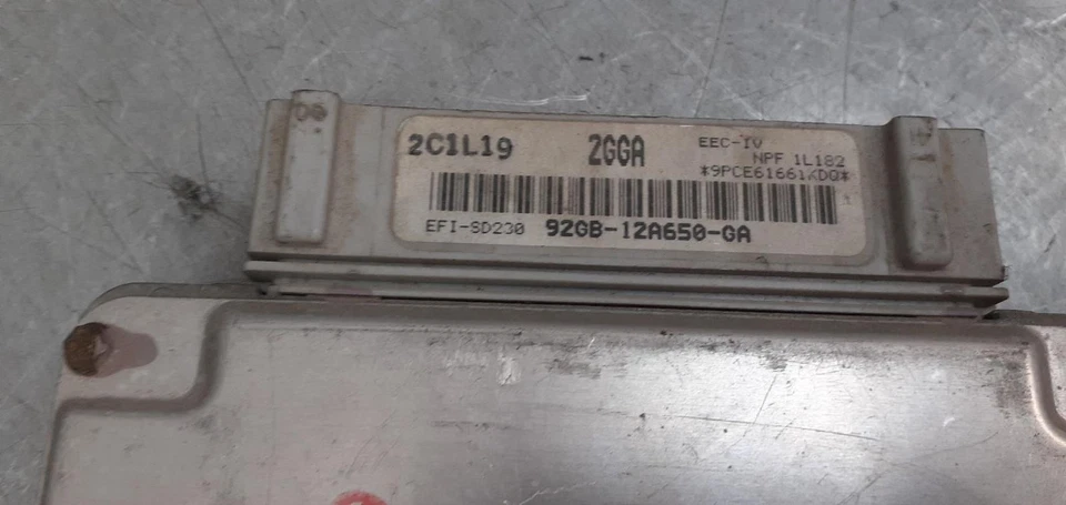 92GB12A650GA Centralina Motore per FORD SIERRA TURNIER * 112509 - Immagine 3 di 4