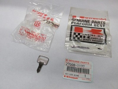 Kawasaki NOS Neu Blank Schloss-Schlüssel 27008-1137 KAF KAF450-B1 Mule 1000