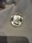 1961 50C Silver Franklin Half Dollar In Capsule