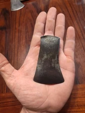 Big C Craftsman Miniature Salesman Sample Hatchet Axe Head, Fish, Belt,