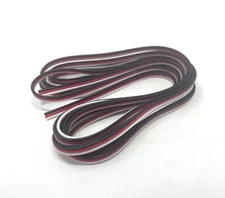 MT Racing 26 Gauge Servo Wire 10 Feet (Black/Red/White) MTR1239
