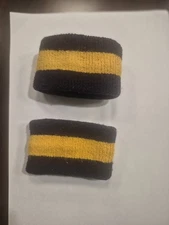 Reggie Miller Game Worn Wrist Bands Indiana Pacers NBA Basketball Vintage 1990s