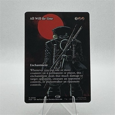 All Will Be One (TMNT Crossover Art)   MTG Universes Beyond   Near Mint