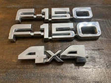 1987-1991 Ford Truck F150 Fender Emblem Trim Badge 4x4 87-91 F-150 