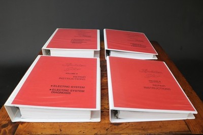 Alfa Romeo Spider GTV Workshop Manual 4 Binders All Aspects of Factory Repair