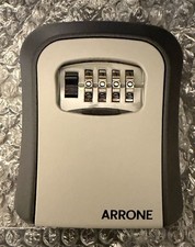 Arrone Key Safe 4 Digit Combination Brand New Inc Installation Manual And Screws
