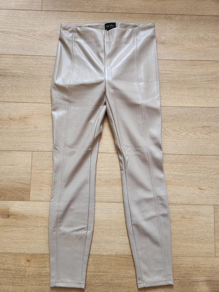 Женская кожа Nicole Miller NY Ultra Sot Siz S бежевый цвет отстающий стиль - Изображение 2 из 4