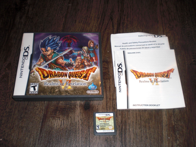 Dragon Quest VI: Realms of Revelation Game 4 Nintendo DS System