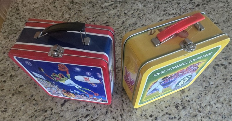 Oakland Athletics (Oakland A's) Wienerschntzel Lunchbox Tin