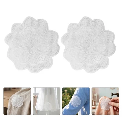 12 Pcs Organza-Patches Stickerei-Mesh-Spitzenstoff Blumen-Mesh-Spitze - Bild 1 von 4
