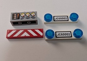 LEGO 60002 City Ladder Fire Truck Firefighter Minifigure