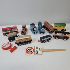 Thomas  Friends Melissa  Doug Brio Wooden Train Lot Thomas Gordon Fire Engine