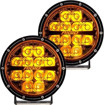 Rigid 360-Series Scheinwerfer-Spotlights 6in Amber Motorrad ATV/UTV 36210