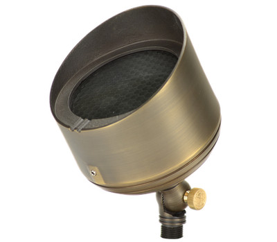 Unique Lighting PAR36 Big Bang Uplight in Weathered Brass, No Lamp