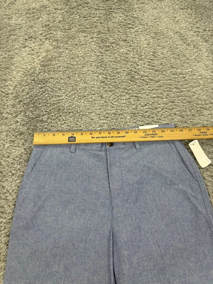 Pantalones Cortos Brooks Brother Niño 18 Azul Rojo Polar Preppy Informales Golf Chinos Nuevos con Etiquetas Foto 3 de 4