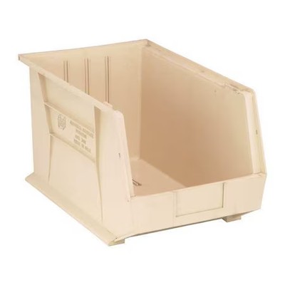 Quantum Storage Systems Qus260iv Hang & Stack Storage Bin, Polypropylene,