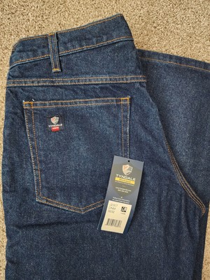 TYNDALE Workwear Men's 32 x 32 Denim Blue Jeans FR Arc Rated CAT 2 2112