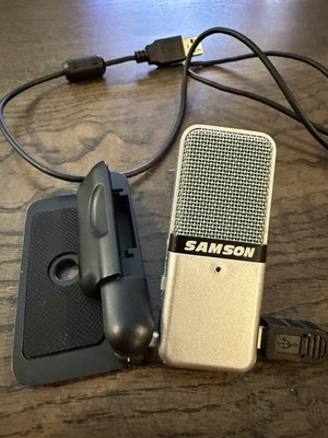 Samson Go Mic USB Microphone for Mac and PC w/USB Cable, Stand, Attachment Clip